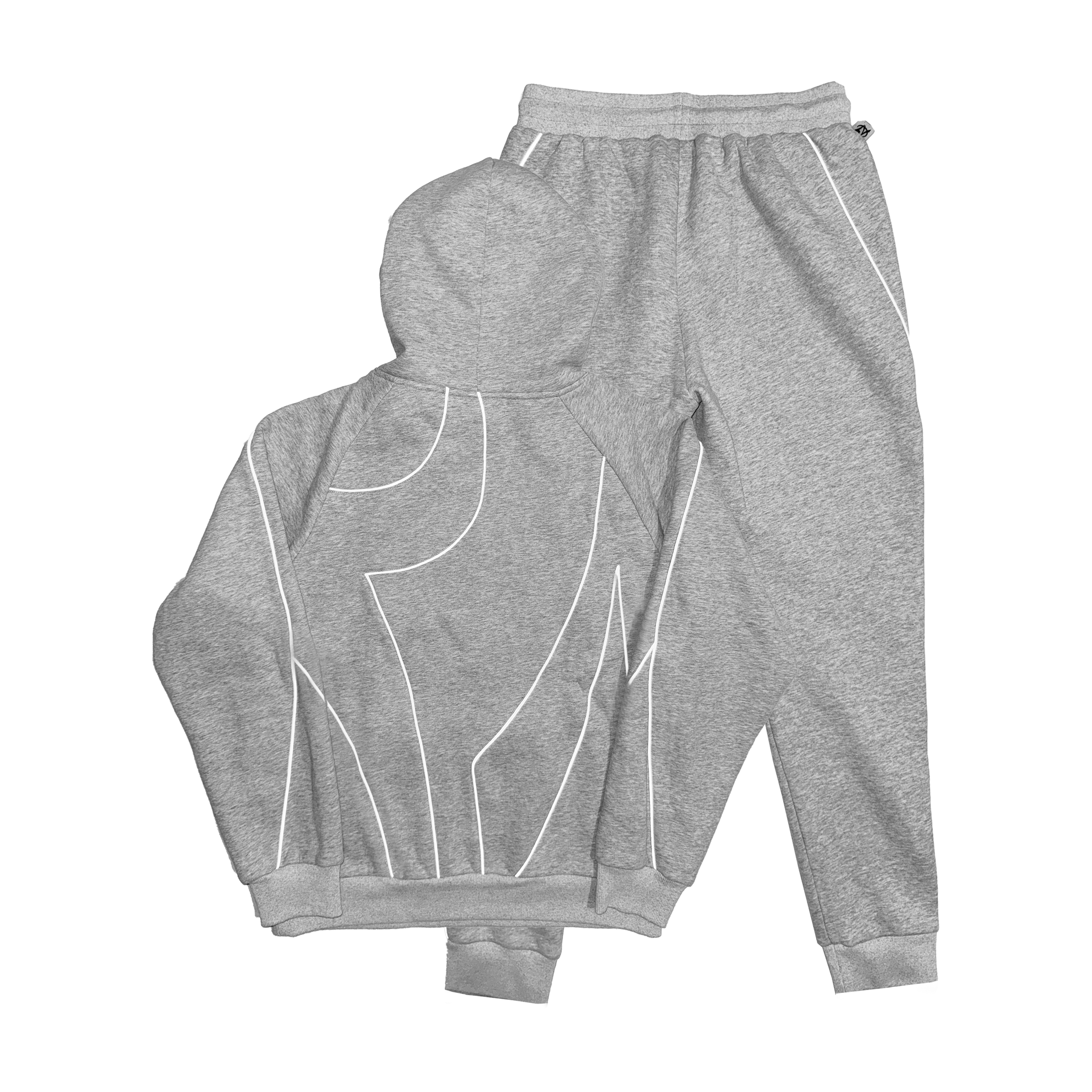 TWN8 REFLECTIVE TRACKSUIT - GREY