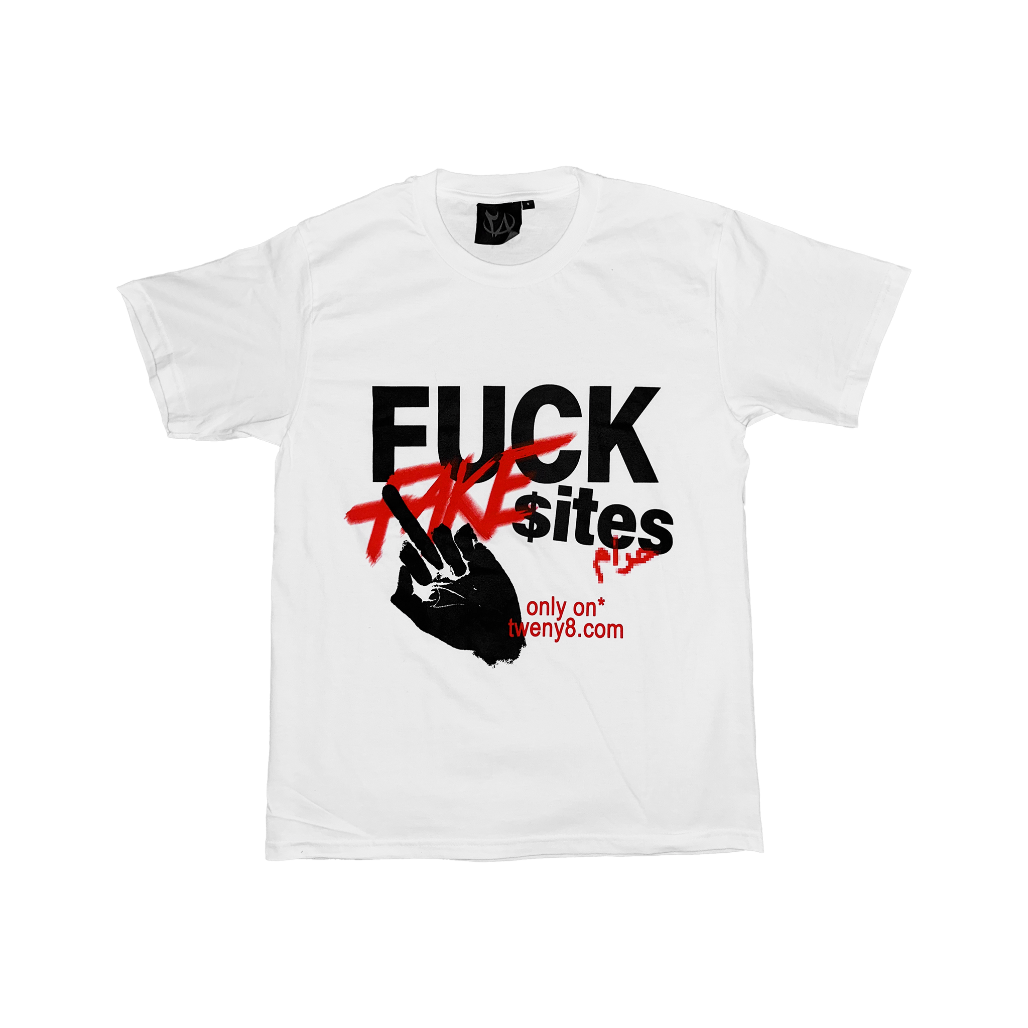 TWN8 F*CK FAKE SITES TEE