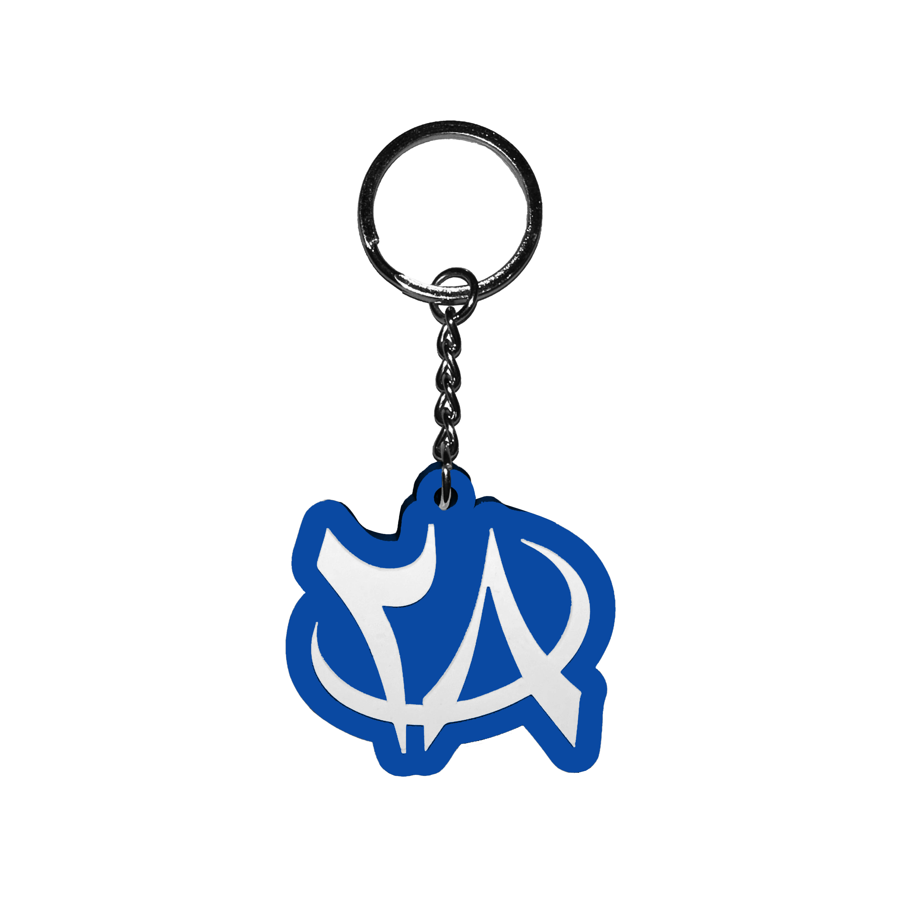 TWN8 KEYRING - BLUE/WHITE