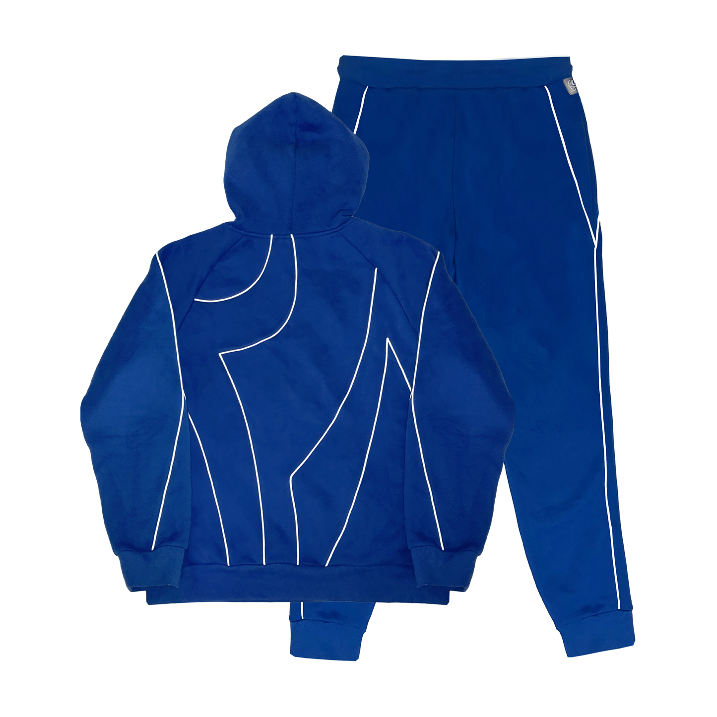 BLUE REFLECTIVE TRACKSUIT – PCNY apparel
